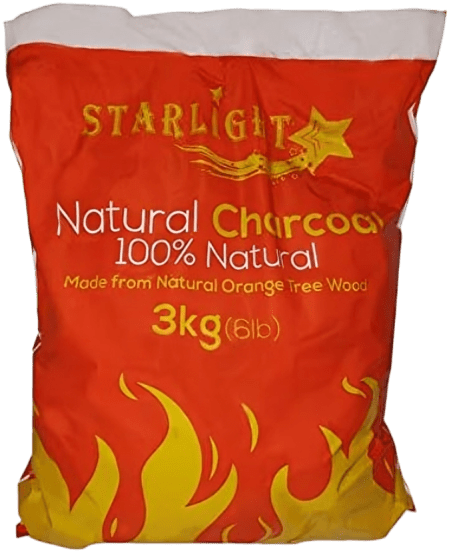 Starlight Natural Charcoal 6.6 lb 100% Natural Incense, Barbecue & Hookah - STARLIGHT CHARBON CHARCOAL